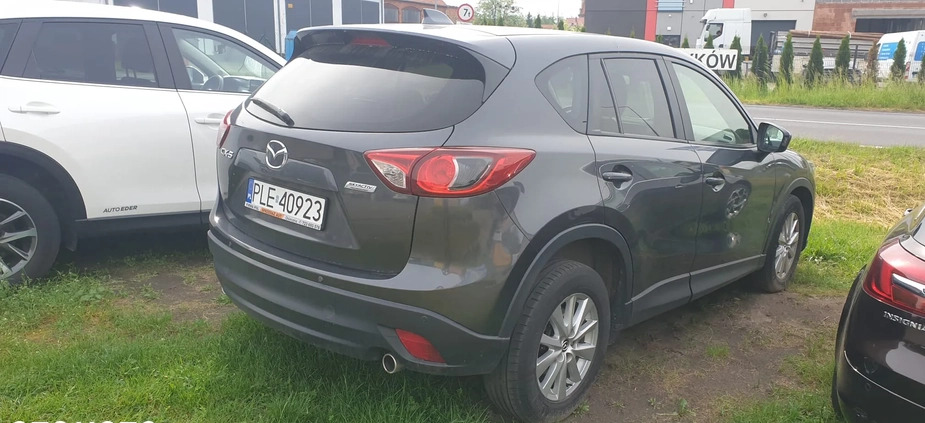 Mazda CX-5 cena 44900 przebieg: 136621, rok produkcji 2014 z Leszno małe 79